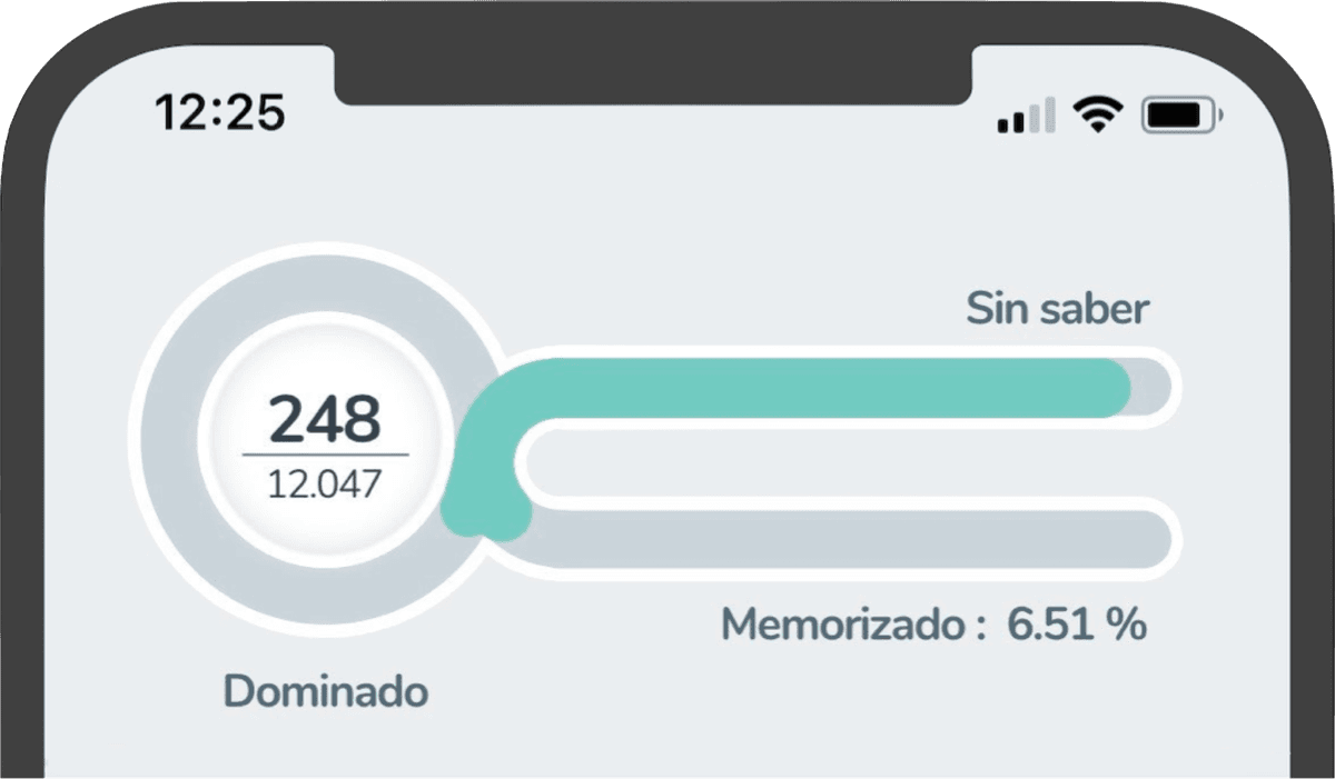 Interfaz de la aplicación Bancomicina en un teléfono